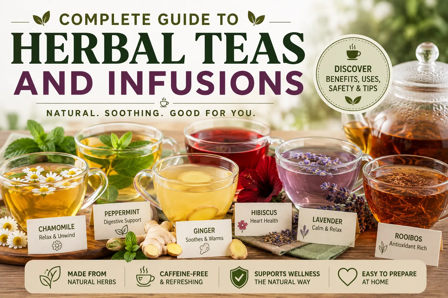 Complete Guide to Herbal Teas and Infusions
