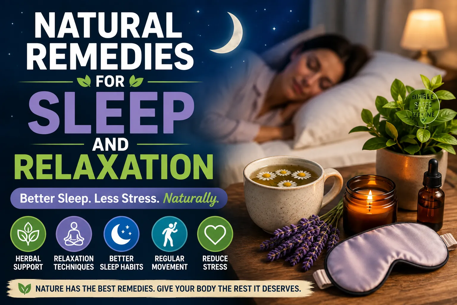 Natural Remedies for Sleep and Relaxation