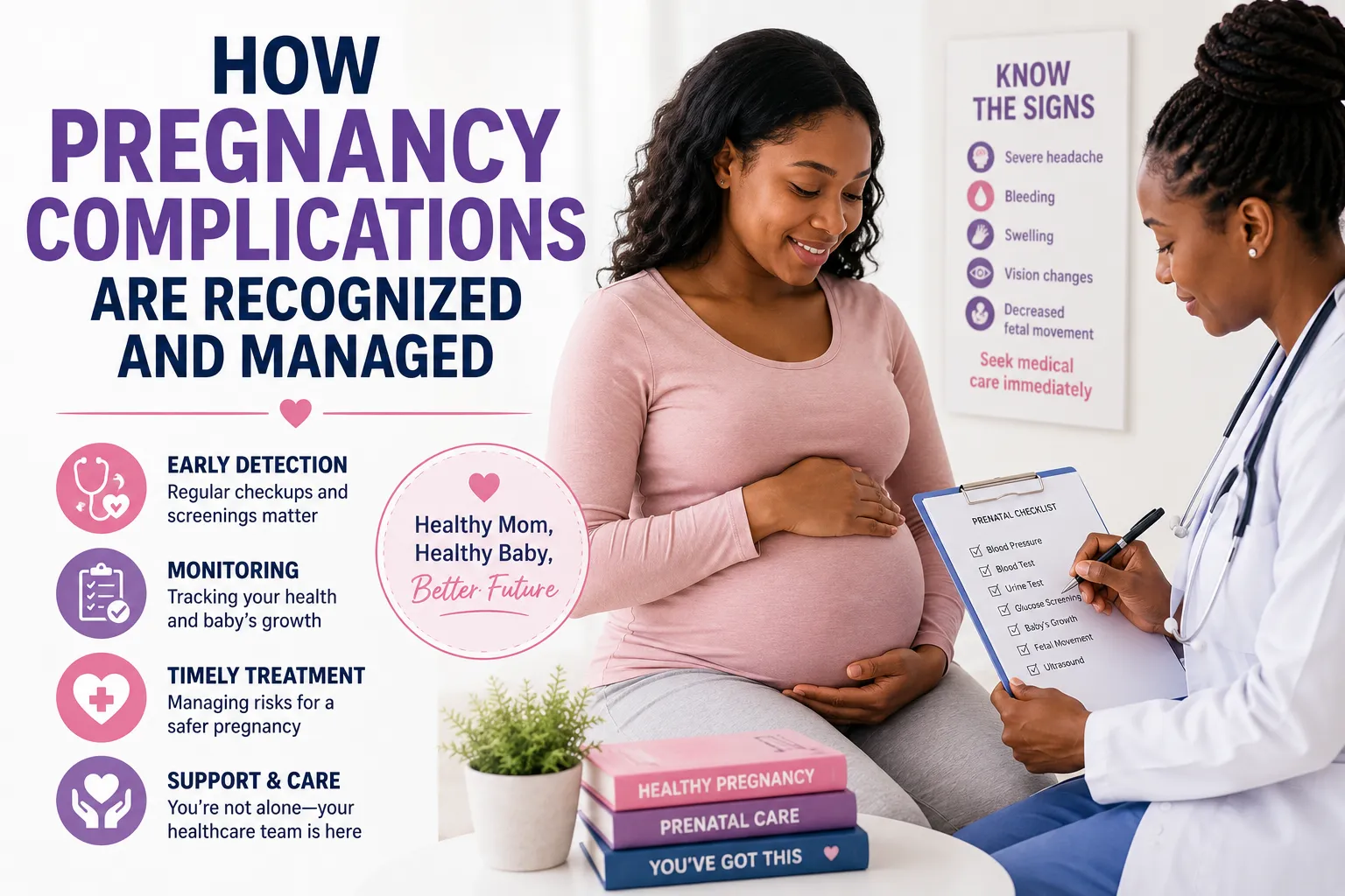 How Pregnancy Complications Are Recognized and Managed
