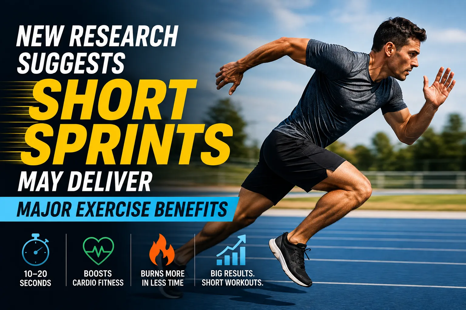 New Research Suggests Short Sprints May Deliver Major Exercise Benefits