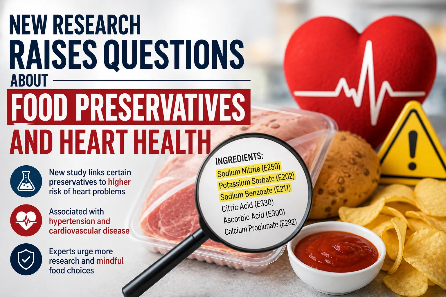New Research Raises Questions About Food Preservatives and Heart Health