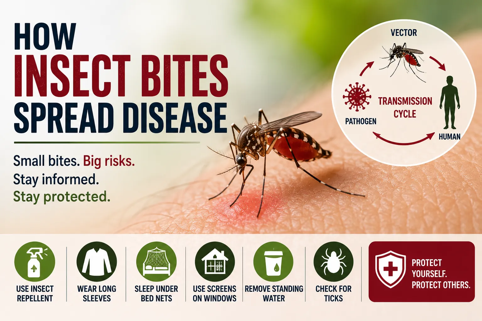 How Insect Bites Spread Disease