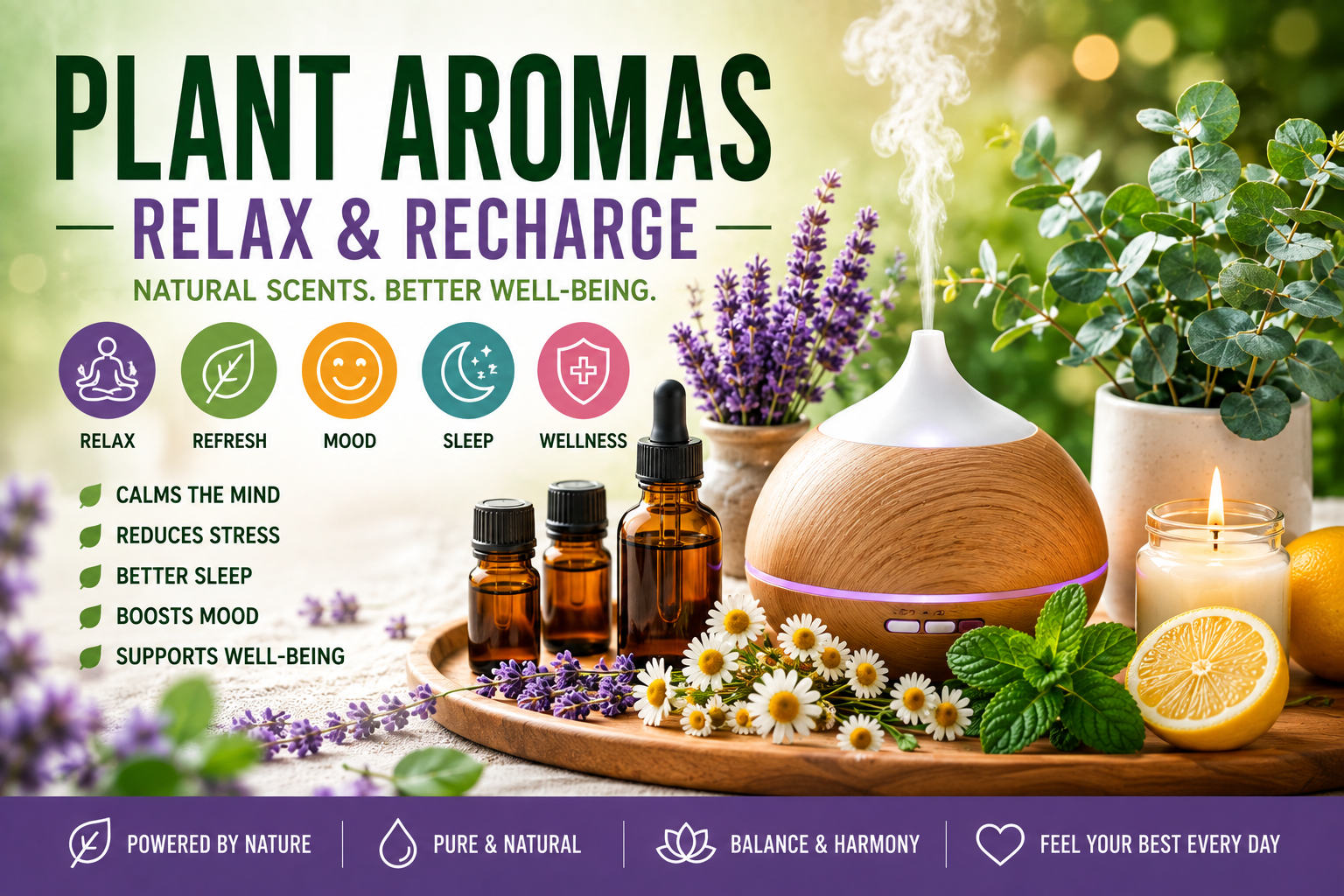 How Plant Aromas Are Used for Relaxation and Wellness
