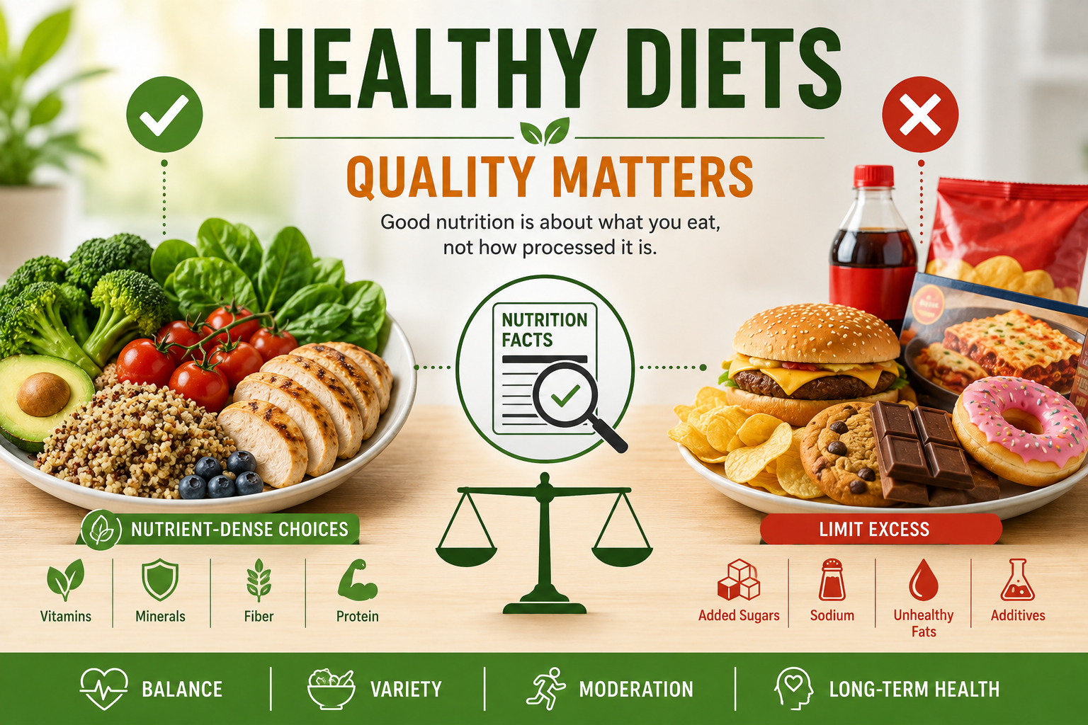 New Research Challenges How We Judge Healthy Diets: Quality May Matter More Than Food Processing