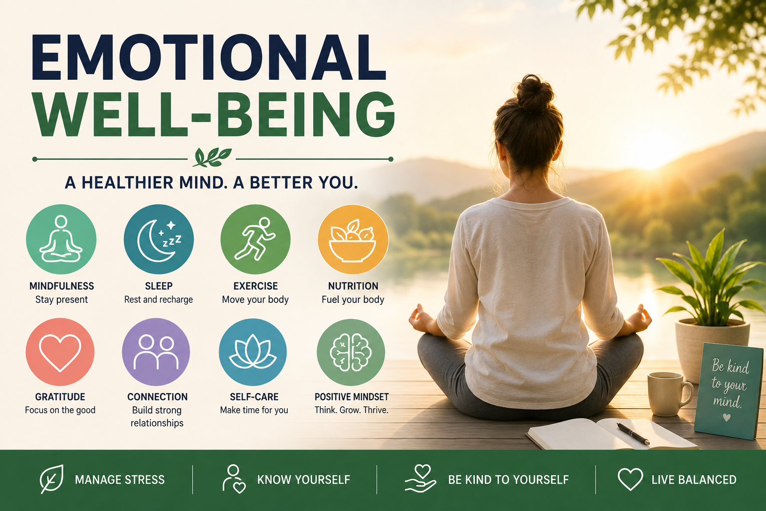 The Complete Guide to Emotional Well-Being and a Healthier Mind