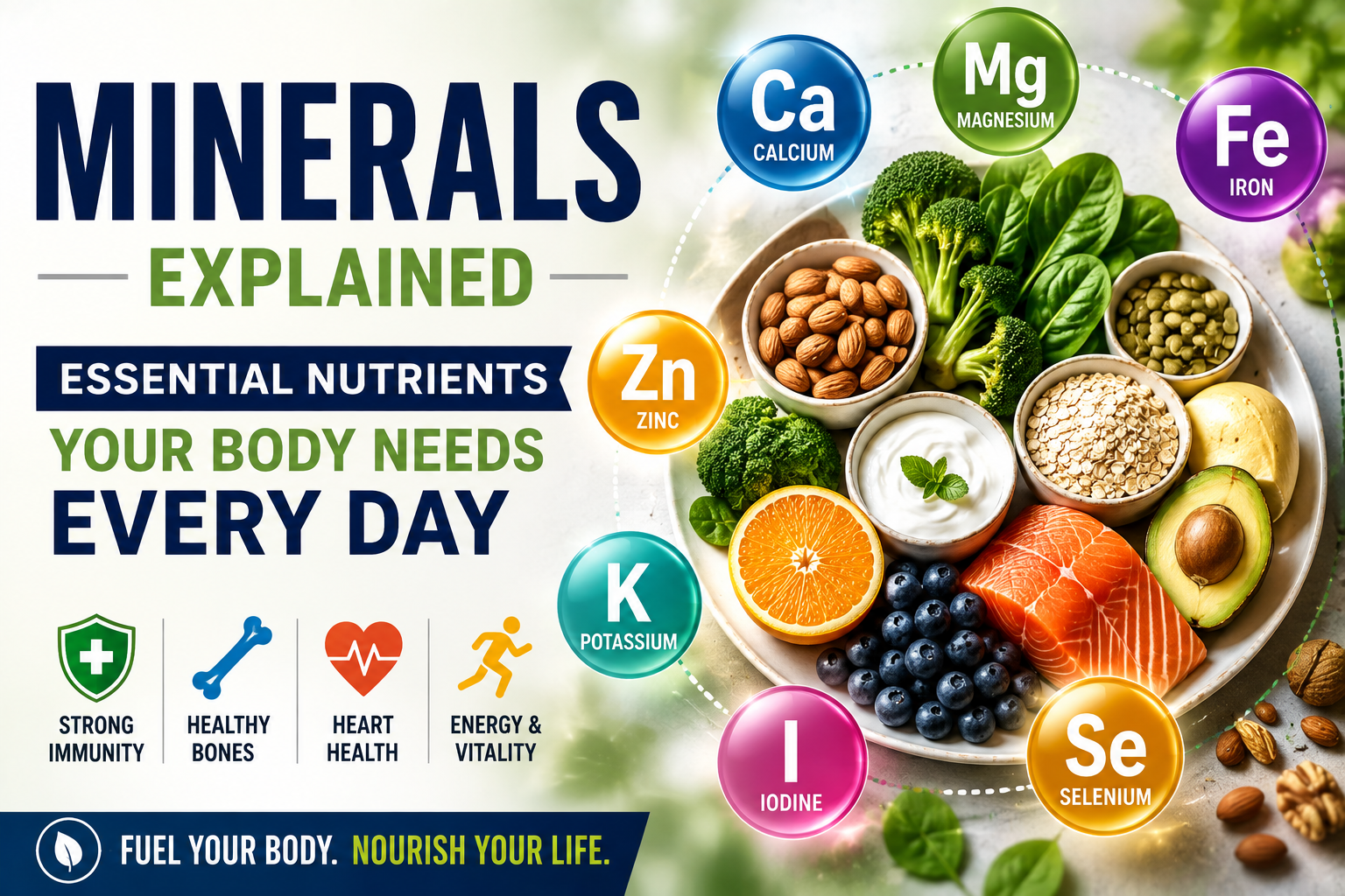 Minerals Explained: Essential Nutrients Your Body Needs Every Day