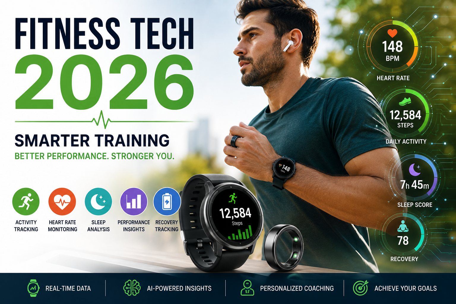 Wearable Fitness Technology Continues to Lead 2026's Biggest Exercise Trends