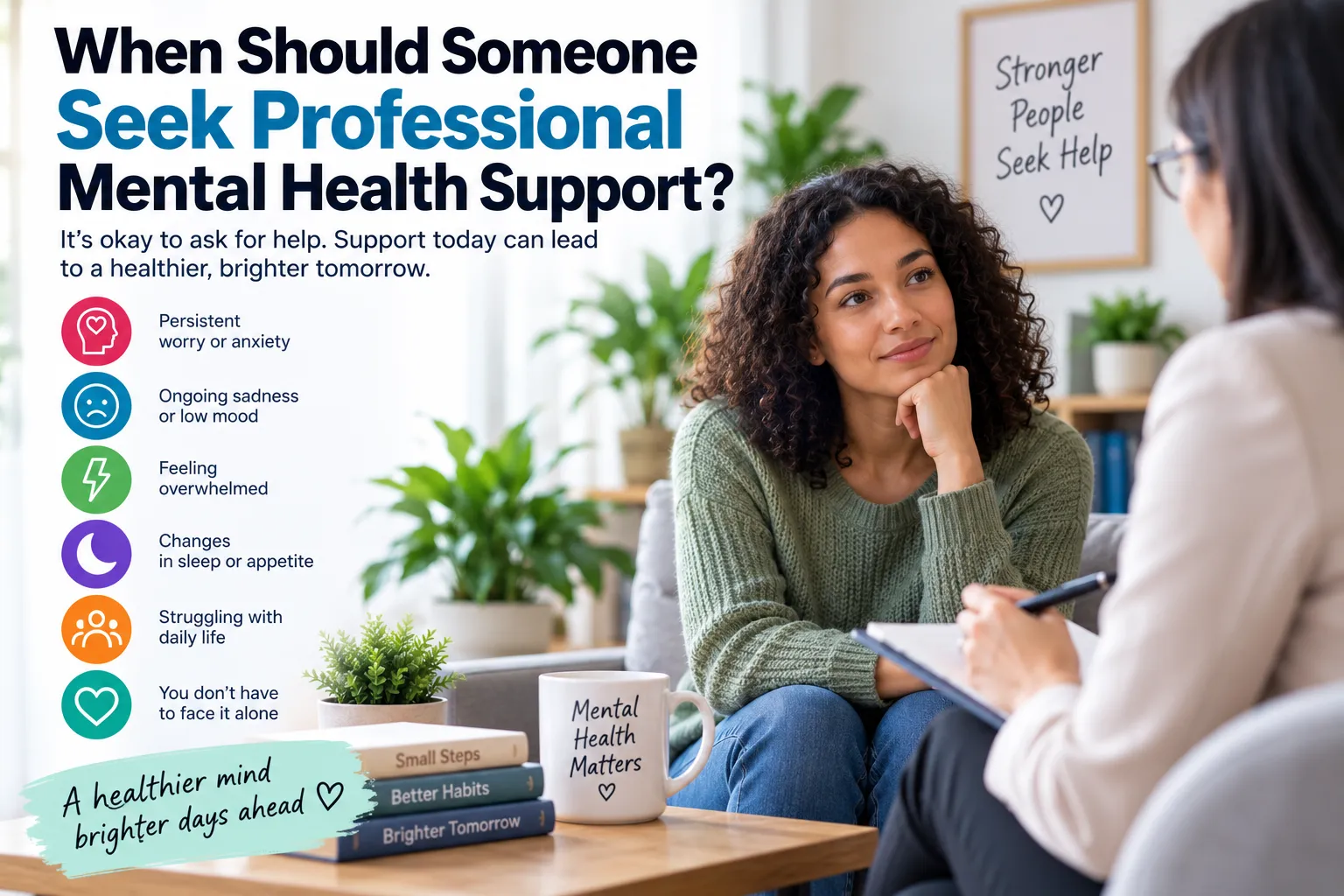 When Should Someone Seek Professional Mental Health Support
