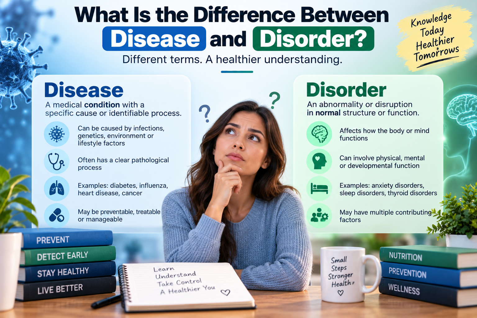 What Is the Difference Between Disease and Disorder