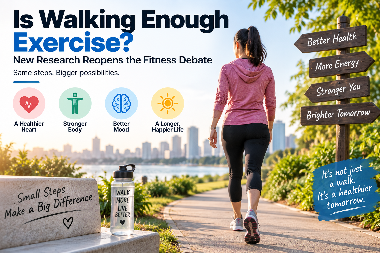 Is Walking Enough Exercise? New Research Reopens the Fitness Debate