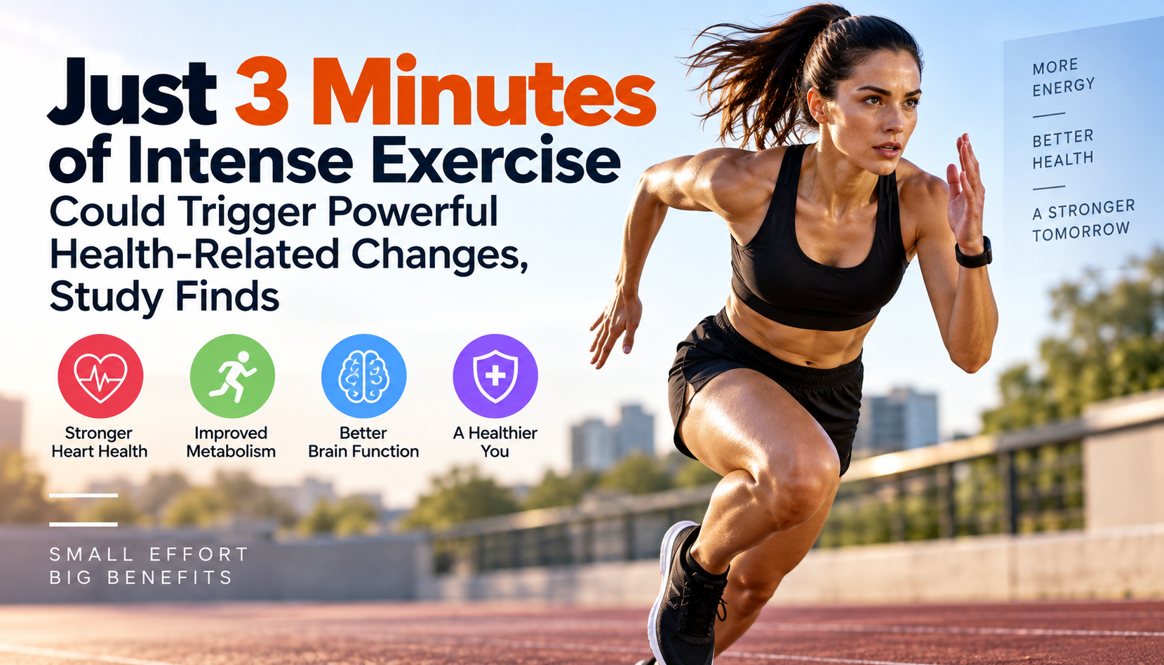 Just 3 Minutes of Intense Exercise Could Trigger Powerful Health-Related Changes, Study Finds