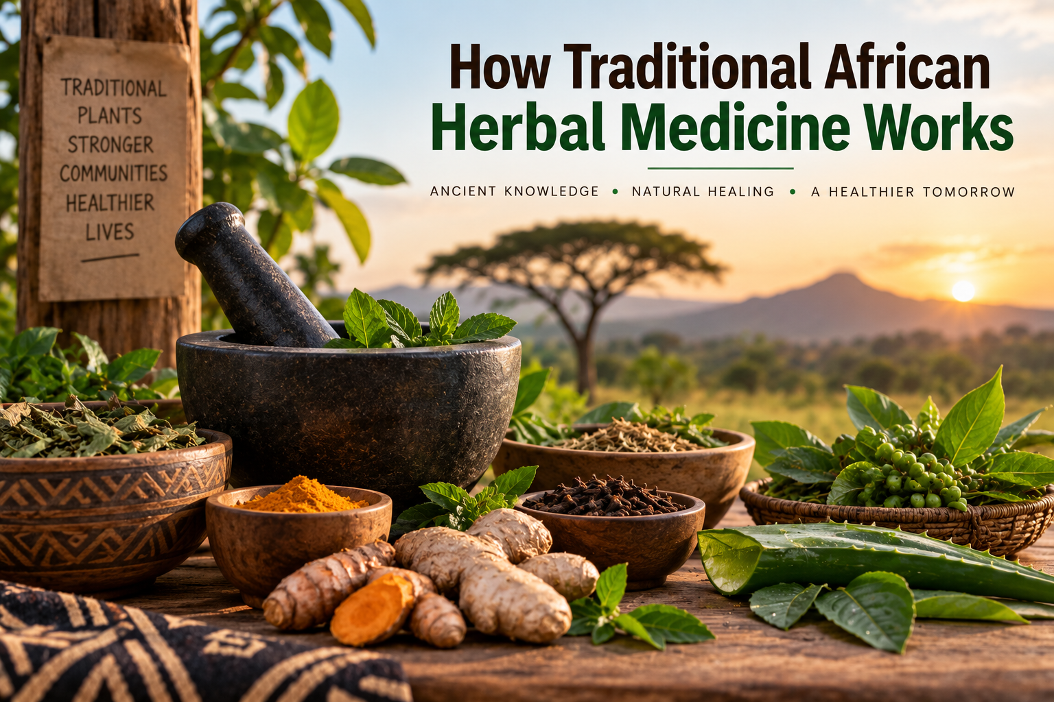 How Traditional African Herbal Medicine Works