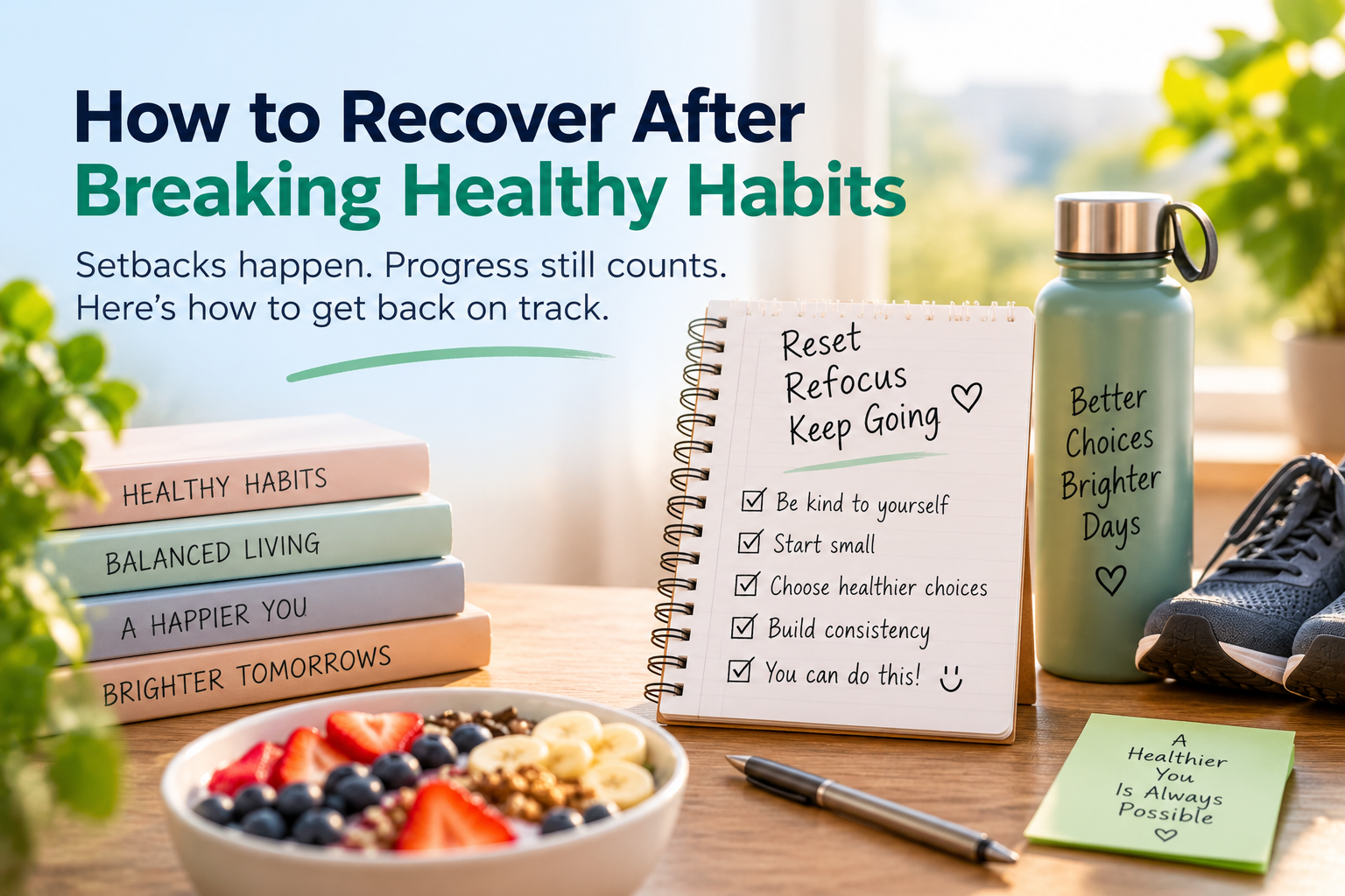 How to Recover After Breaking Healthy Habits